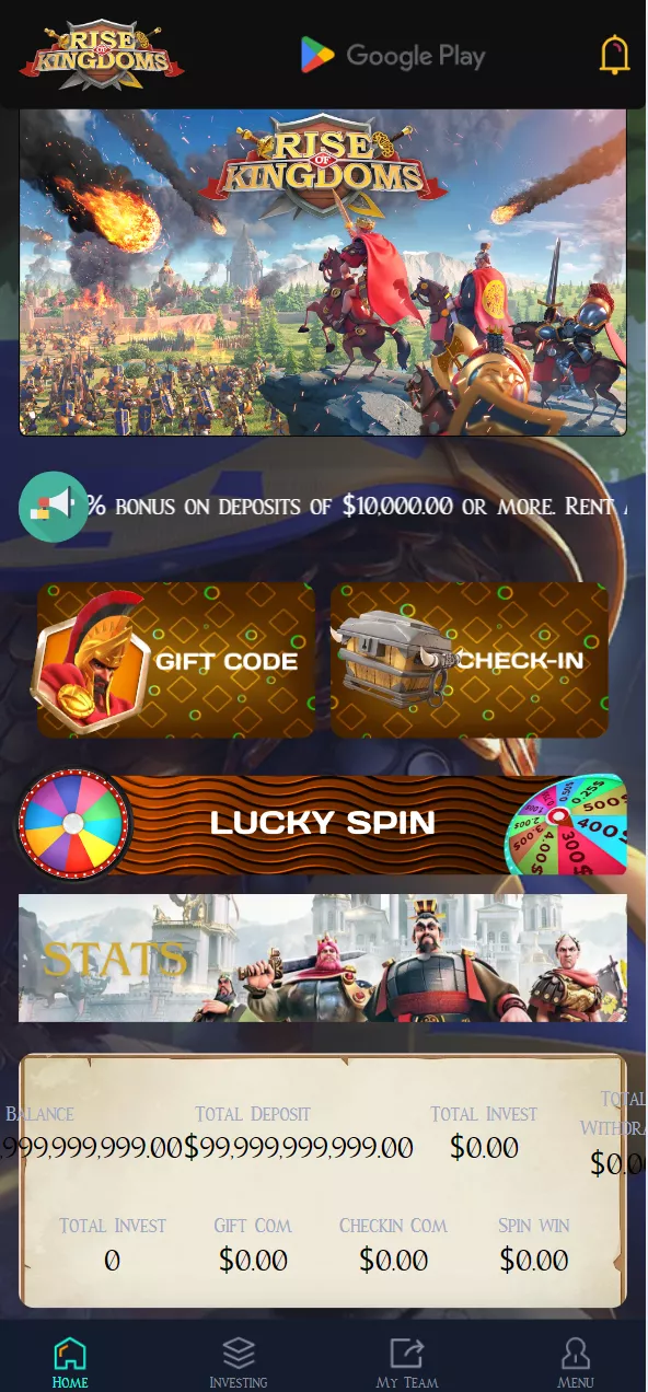 【海外游戏】崛起俱乐部理财投资源码插图2