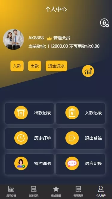 【ThinkPHP二次开发】福汇微盘源码+时间盘+K线采集插图5