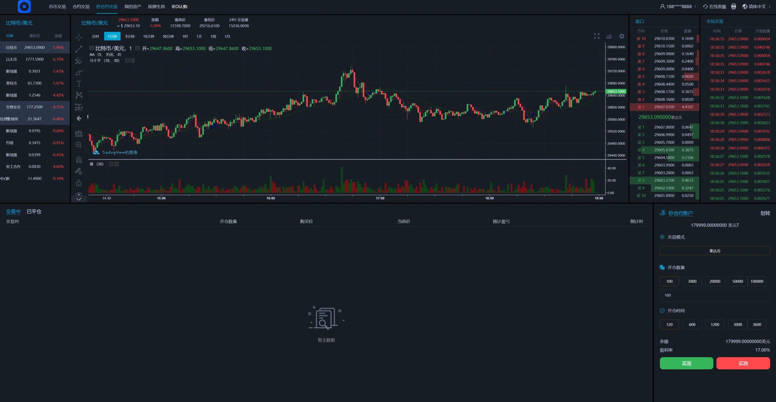 【多语言交易所】币币交易+秒合约交易+质押生息插图5