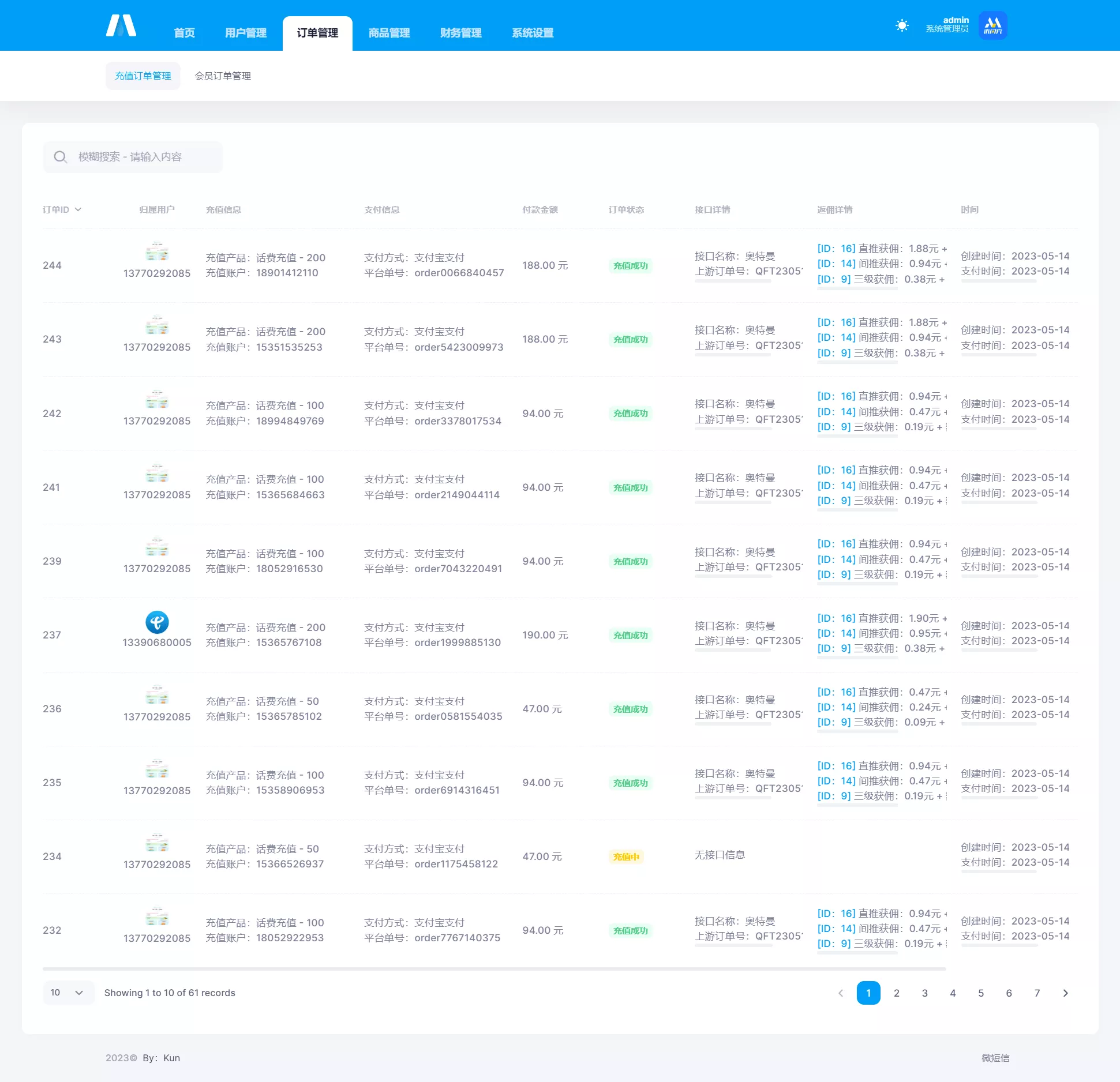 【全新H5充值系统源码】开源源码+自定义首页+充值页面+灵活对接上游渠道接口插图4