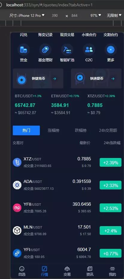 【Stock综合交易所】带vue源码插图3 【Stock综合交易所】带vue源码插图3